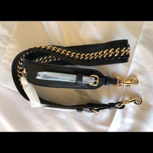 Coach Strap With Gold Chain